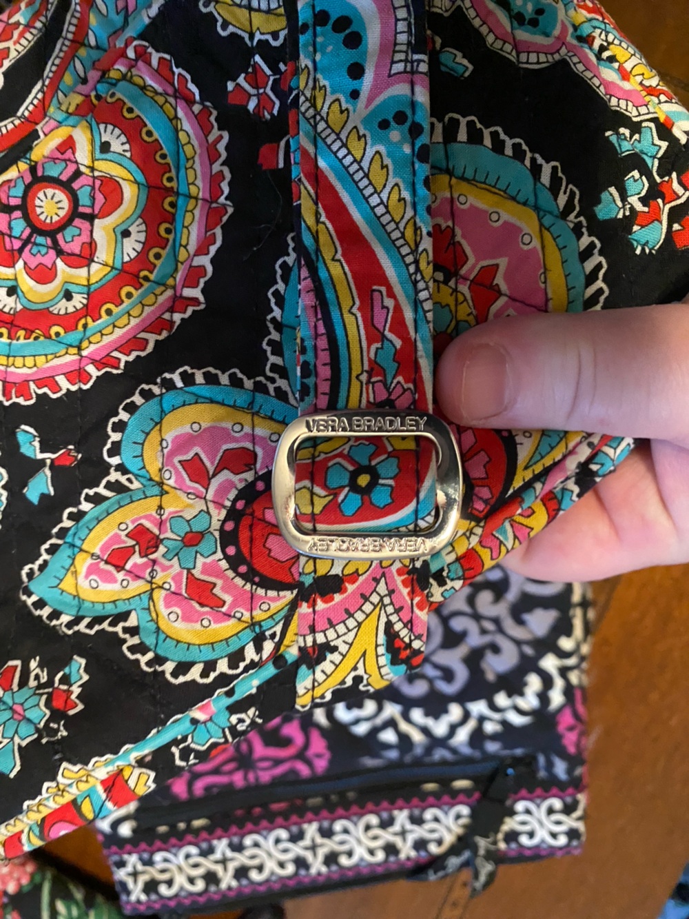 Vera Bradley Floral Purse Crossbody Bag Lot Of 3 With Wallet - Picture 8 of 8